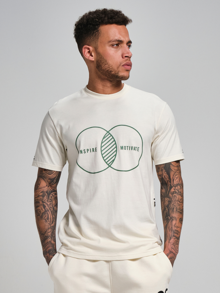 Футболка мужская ORIGINAL CREATOR INSPIRE T-SHIRT, Молочный