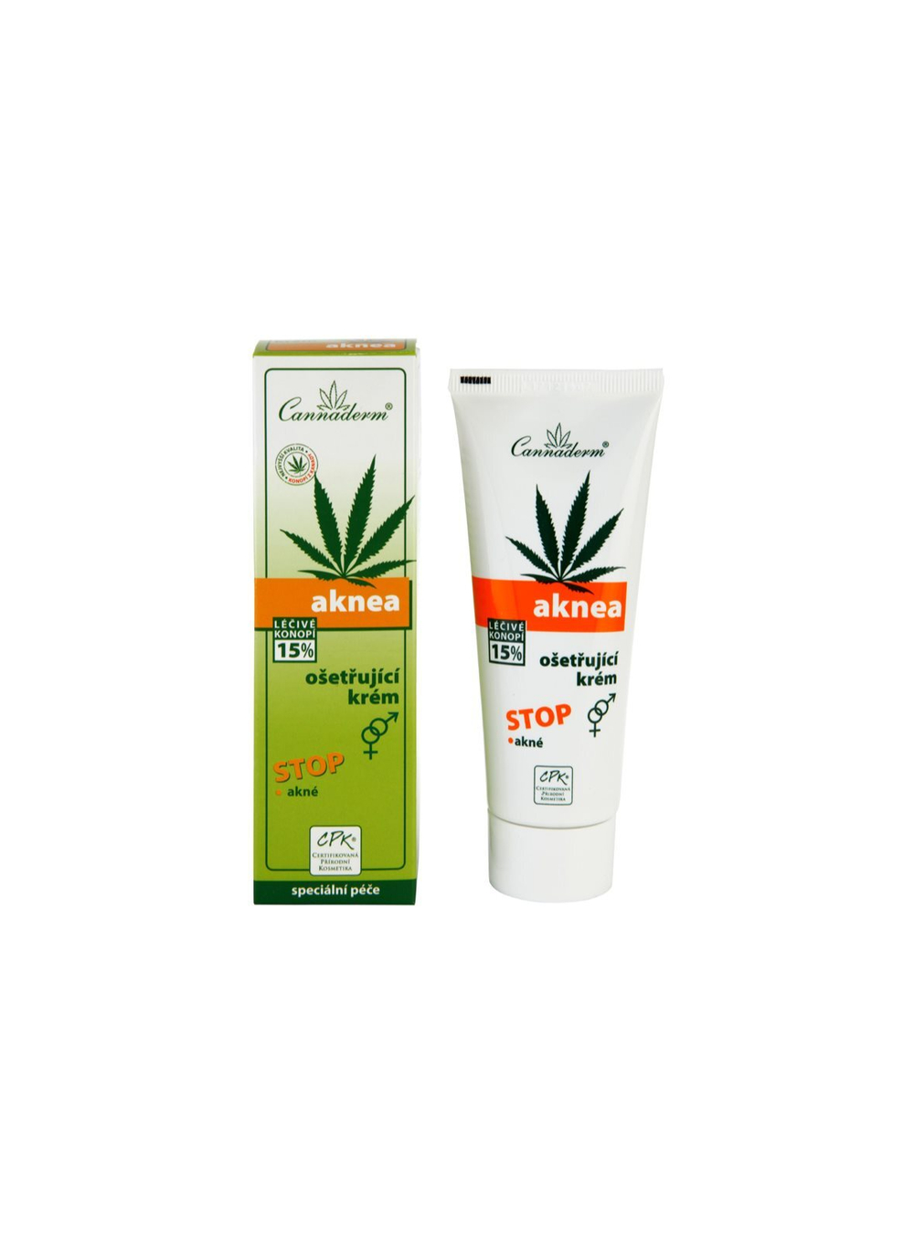 Cannaderm Aknea Face Cream - крем против прыщей /   75  g  / GTIN 8594059735737