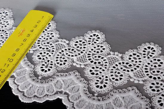 Штора-арка Морозко сетка грек (белый)