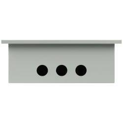 Корпус металлический встраиваемый ЭРА ЩРВ-48 (600х300х120) IP31 УХЛЗ серый