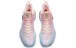 Anta Anta KT7 Thompson nitrogen technology la non-slip wear-resistant high-top basketball shoes pink blue