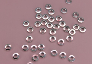 Бусина-спейсер 4 мм ровная