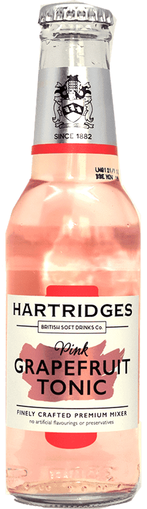 Hartridge&#39;s Tonic Pink Grapefruit 0.2 л. - стекло(24 шт)