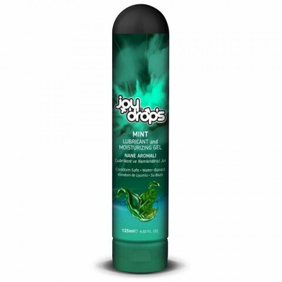 Смазка на водной основе "Joydrops "Mint" с ароматом мяты, 125 мл