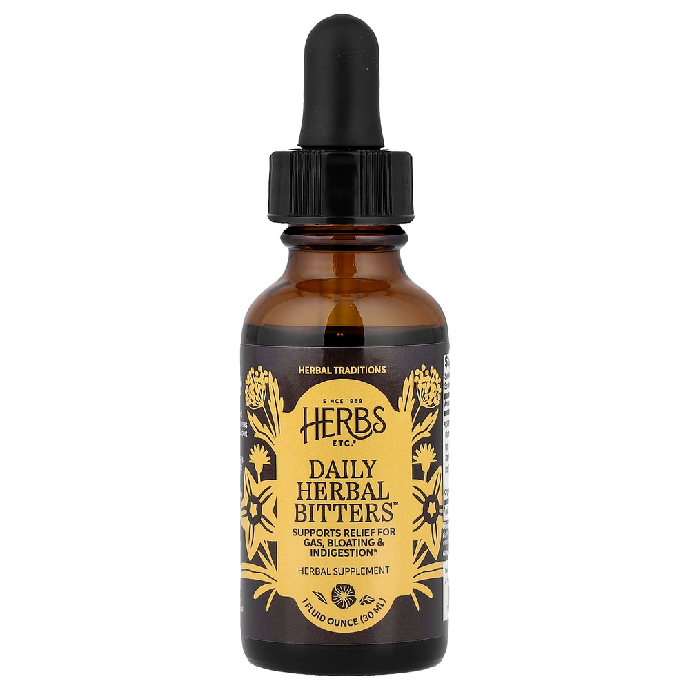 Herbs Etc., Daily Herbal Bitters™, 30 мл (1 жидк. унция)