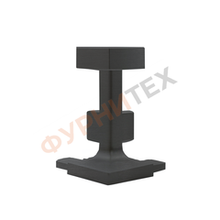 Уголок внешний к профилю L KB96 Черный браш A25