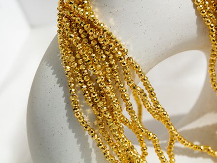 Нить бусин для украшений 3мм (ювелирное стекло)