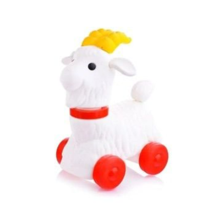 Игрушка Козлик на колесах