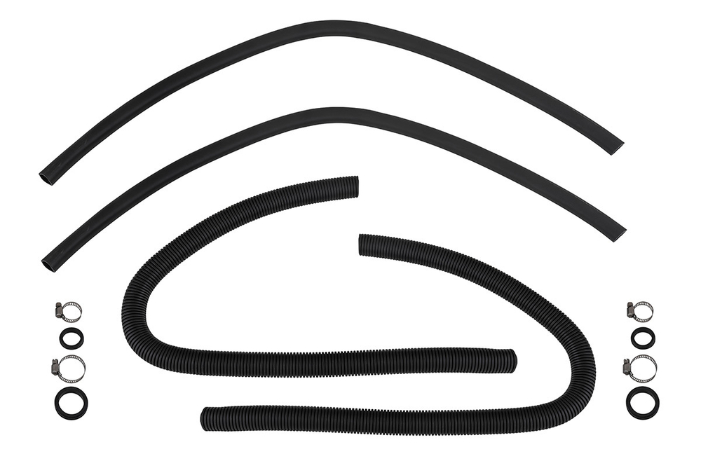 Крышка кузова для Toyota Hilux 2005-2014, роллета раздвижная 1578х1570 мм, алюминиевая, черная РИФ