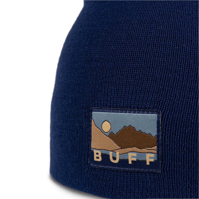 Шапка вязанная Buff Knitted Lilon Long Midnight Фото 3