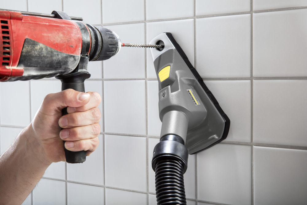 Насадка для удаления пыли при сверлении