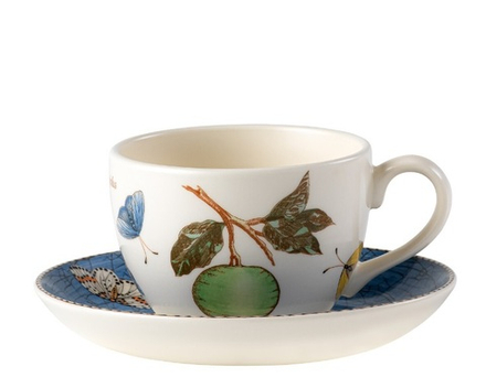 Wedgwood Чайная чашка Sarah's Garden 220 мл с блюдцем