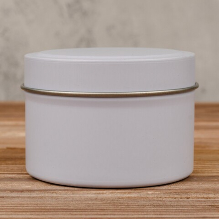 Банка алюминиевая высокая 120мл (белая)