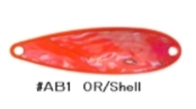 Блесна D-3 CUSTOM LURES D-3 CUSTOM SPOON 16.5g #ABI OR/SHELL