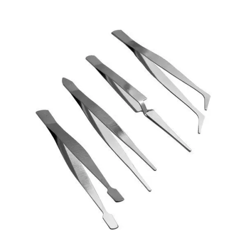 НАБОР НЕРЖАВЕЮЩИХ ПИНЦЕТОВ 4 ПРЕДМЕТА (24/ 144)