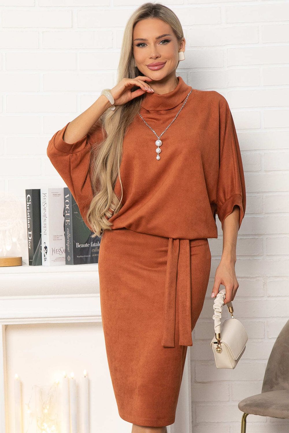 Платье Антония (терракот) П14910-12М LT Collection