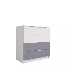 Комод «Лавис» КМД 800.1 (белый/белый софт), ЛДСП/МДФ, ДСВ Мебель