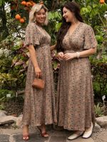 Платье Летняя грация (беж) П15607-1М LT Collection