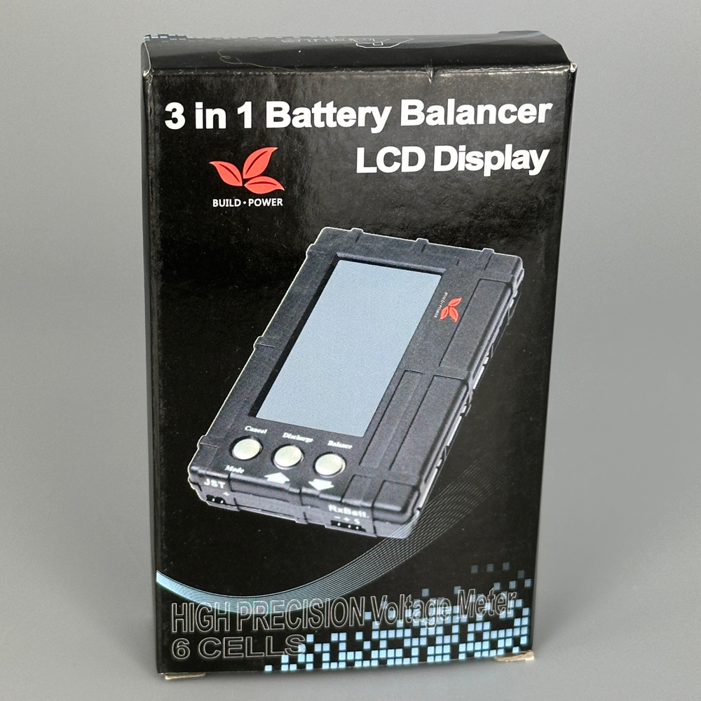 Цифровой тестер батарей 3 в 1