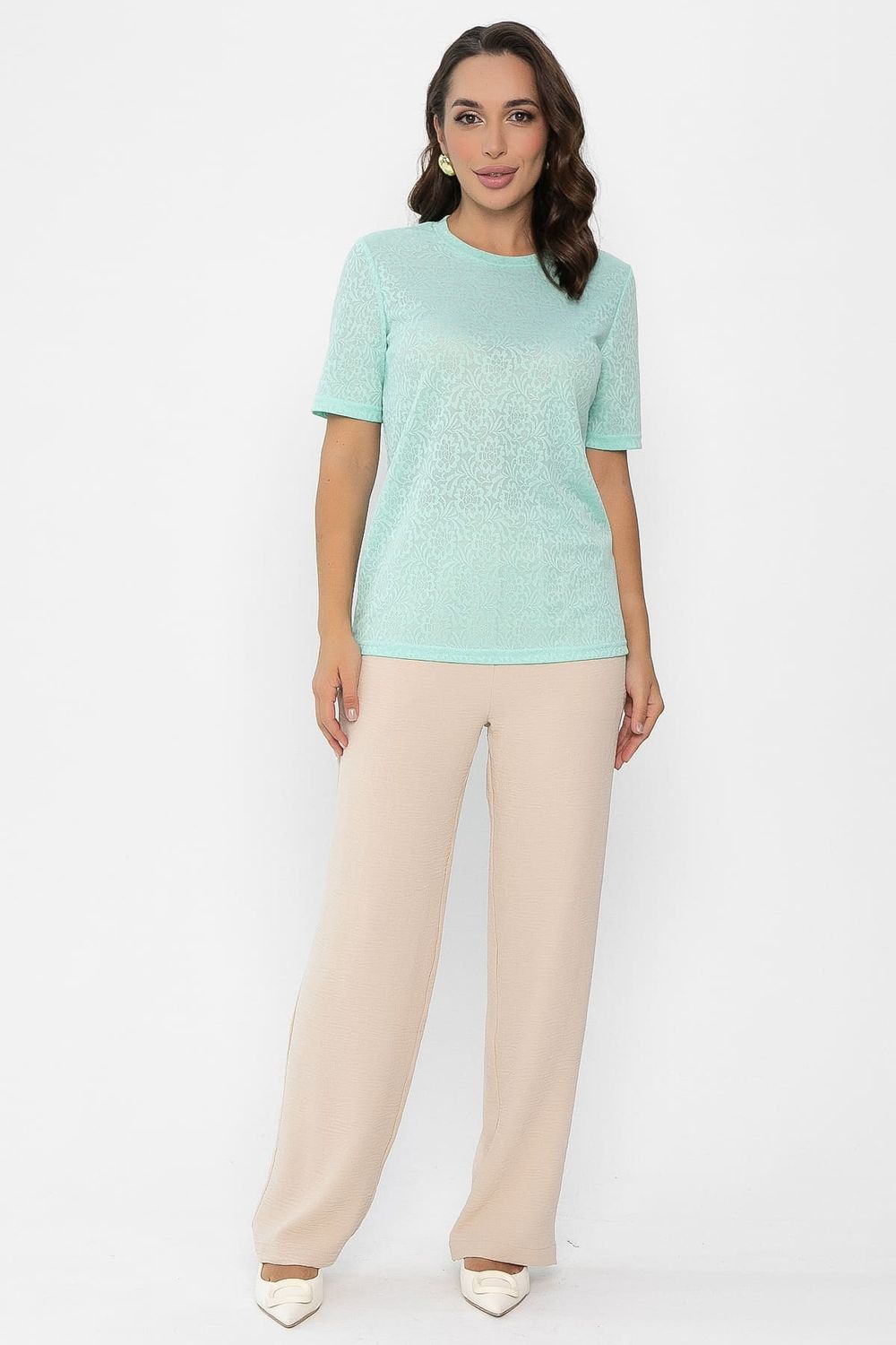 Футболка Нэсти (мята) Б14078-10М LT Collection