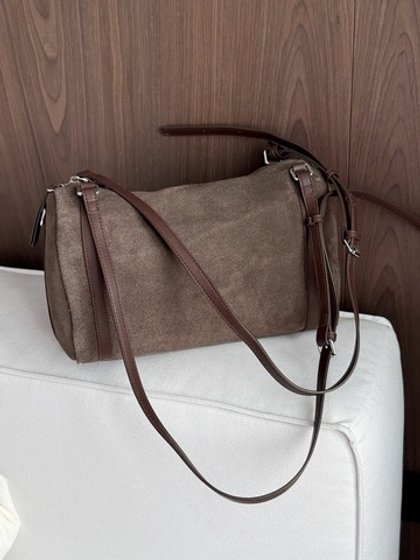 Сумка из натуральной замши