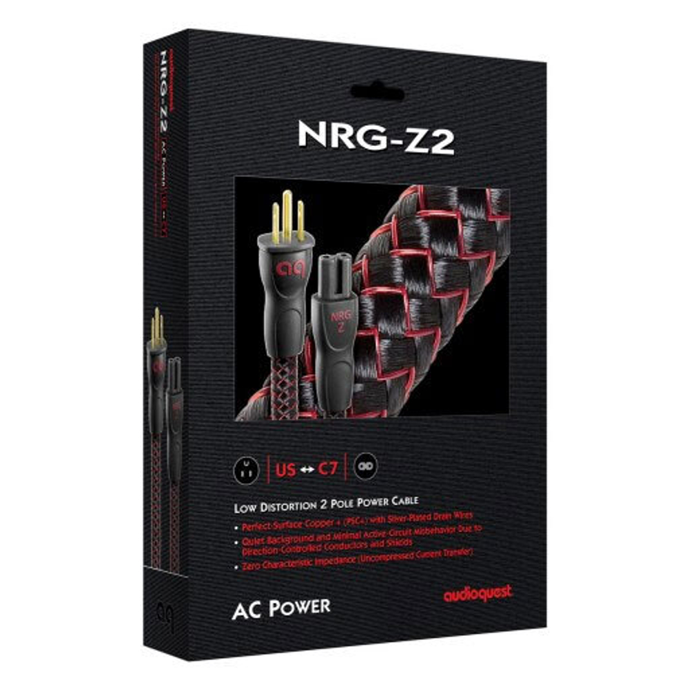Сетевой кабель AudioQuest NRG-Z2, 2 метра