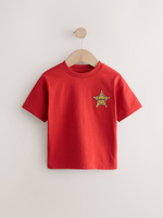 Футболка для мальчика Next E63-183, 5 шт., Песочный, Красный, Синий