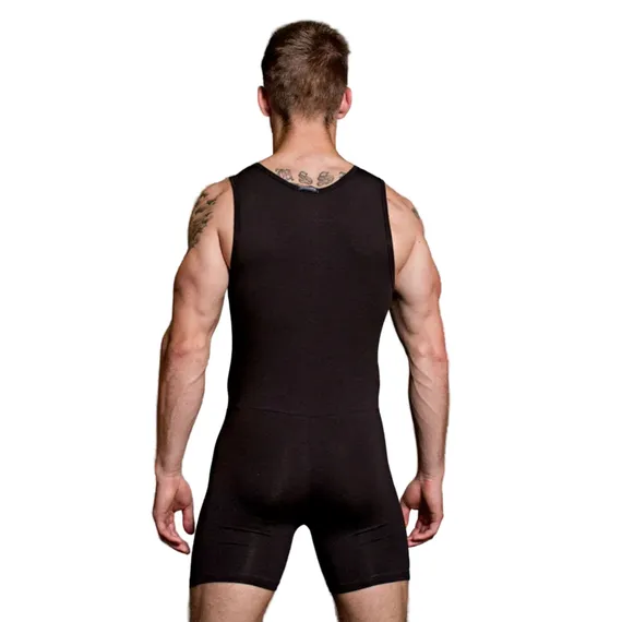 Мужское боди черное Doreanse Man Body 5002