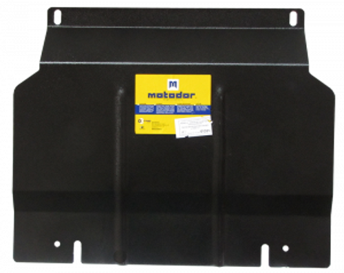 Защита картера Двигателя, КПП, Радиатора, Переднего дифференциала. 2 мм, Сталь. для Mitsubishi Pajero Sport II 2008-2011 MOTODOR.01331