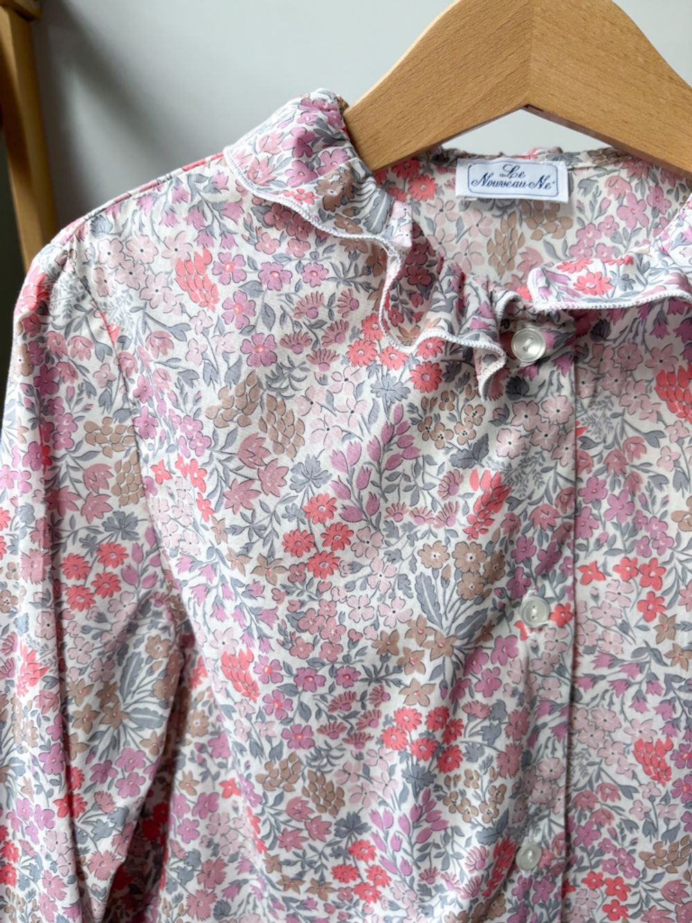 Хлопковая блузка Le Nouveau Ne', 128