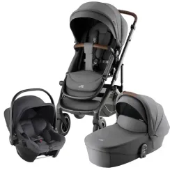 Коляска 3 в 1 Britax Roemer Smile 5Z Style Mineral Grey