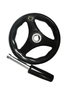 Маховик бакелитовый UnitMC с ручкой 100301.3 125х12