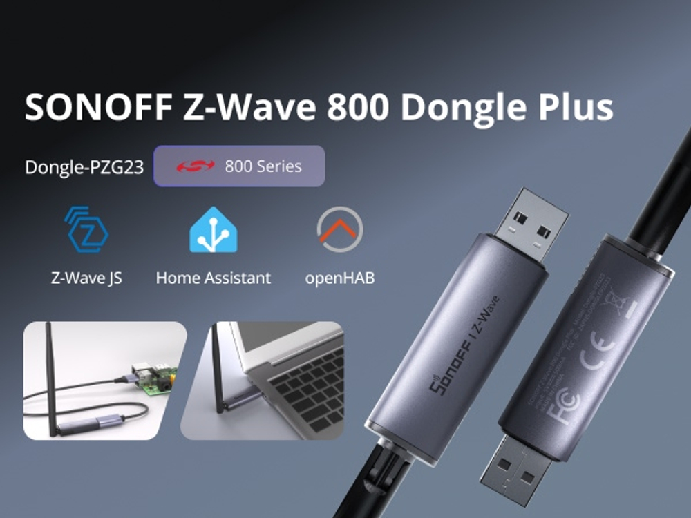 Стик SONOFF Z-Wave Dongle-PZG23 USB