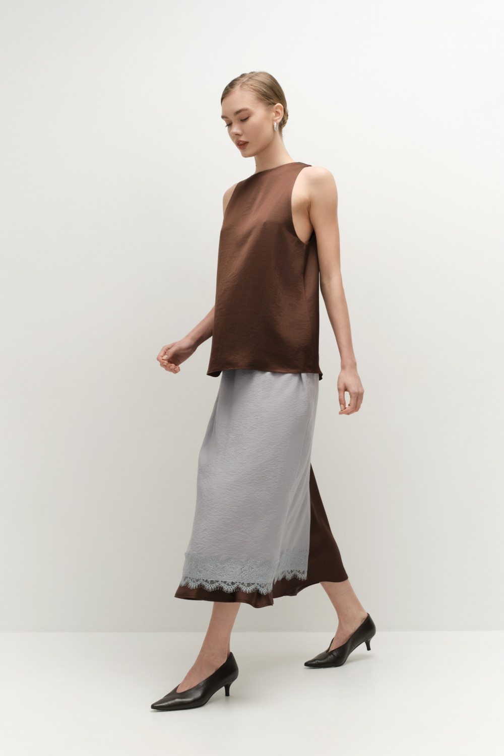 Юбка по косой