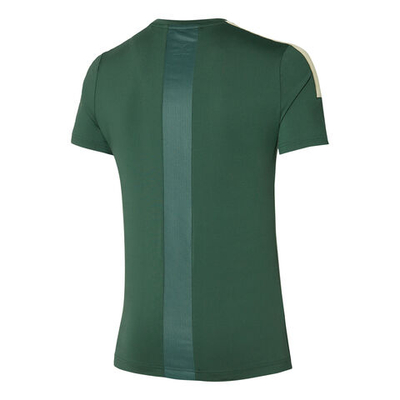 Мужское теннисное поло Mizuno Shadow T-Shirt Men - Green
