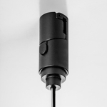 237137 Светильник 48V подвесной д/1-фазн трека DUE LED 5W 300LM 24G ЧЕРНЫЙ 3000K IP20