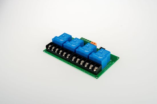 Релейный модуль 4-канала 12В 30А с опторазвязкой
