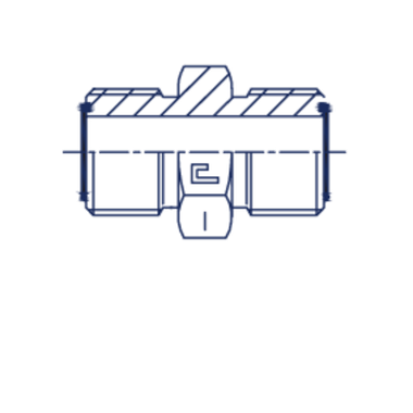 Соединение P D10 ORFS 11/16
