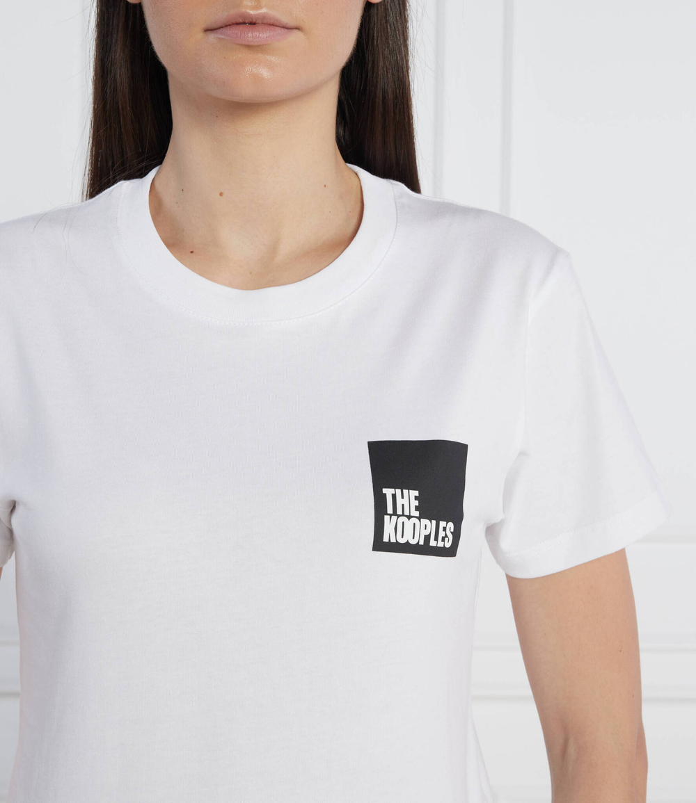 футболка The Kooples - белый(FTSC25021K)
