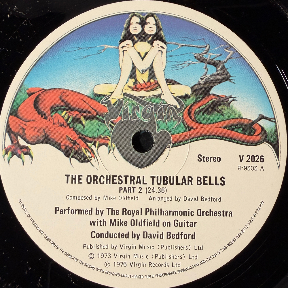 The Royal Philharmonic Orchestra With Mike Oldfield - The Orchestral Tubular Bells (Англия 1975г.)