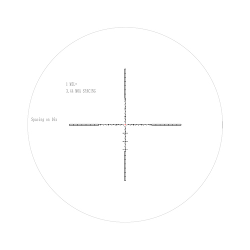 Прицел оптический Veber Пневматика III 4-16X50 SF IR