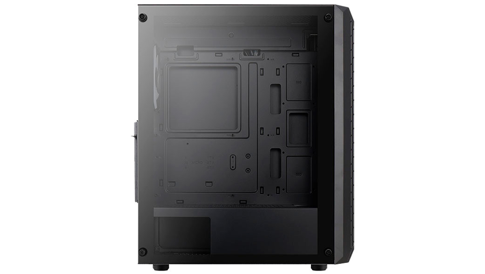 Корпус AeroCool Beam-G-BK-V2 Black Mini Tower (4711099471744) без БП