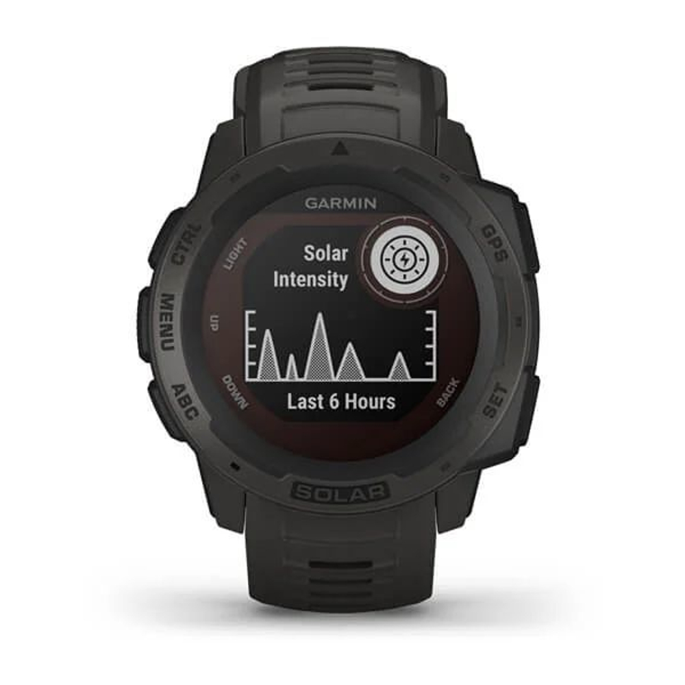 Смарт часы  Garmin  INSTINCT Solar Graphite 010-02293-00