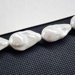 Жемчуг Майорка, капля барокко 26×13мм, штучно