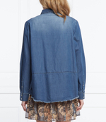 рубашка Silvian Heach - темно-синий (PGP22023CA)