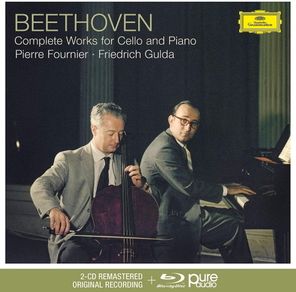 Pierre Fournier, Friedrich Gulda / Beethoven: Complete Works for Cello & Piano (2CD + Blu-ray Audio)