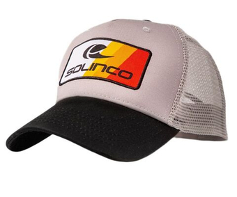 Теннисная кепка Solinco Trucker - grey/sunset