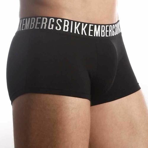 Мужские трусы боксеры черные Bikkembergs Black Boxer