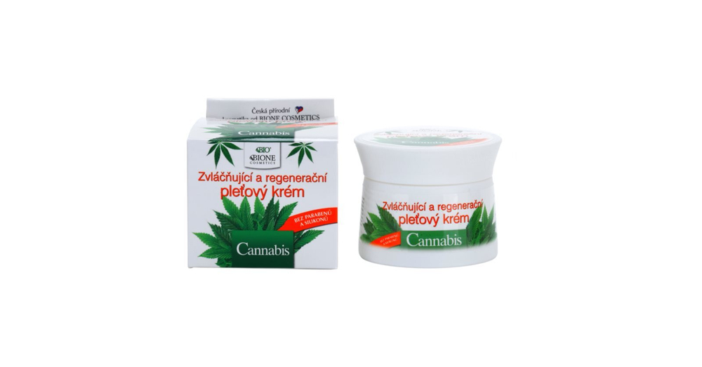 Bione Cosmetics Cannabis - регенерирующий крем для лица /   51  ml  / GTIN 8595061605353