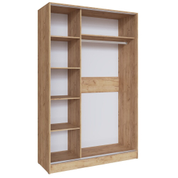 Шкаф-купе Стиль-2 140, Дуб крафт золотой, Кашемир